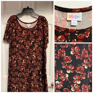 Hi-Lo Swing Dress LuLaRoe Carley Large